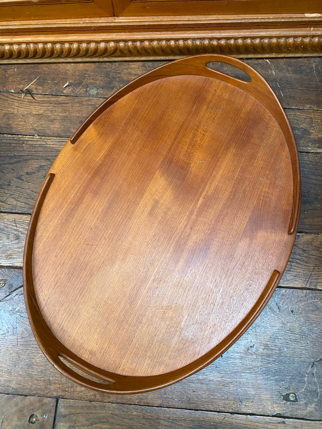 Danks vintage Scandinavian wooden tray.