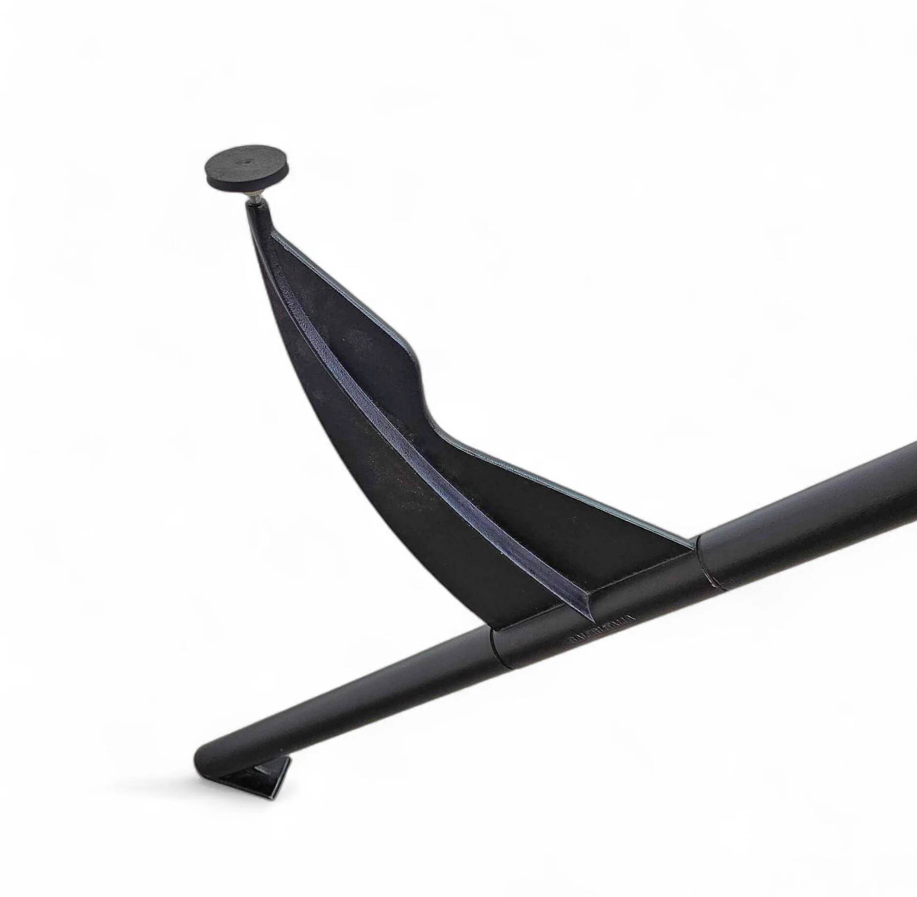 Philippe Starck / 1984 for François Mitterrand's private office / President M / black dining table frame / Baleri