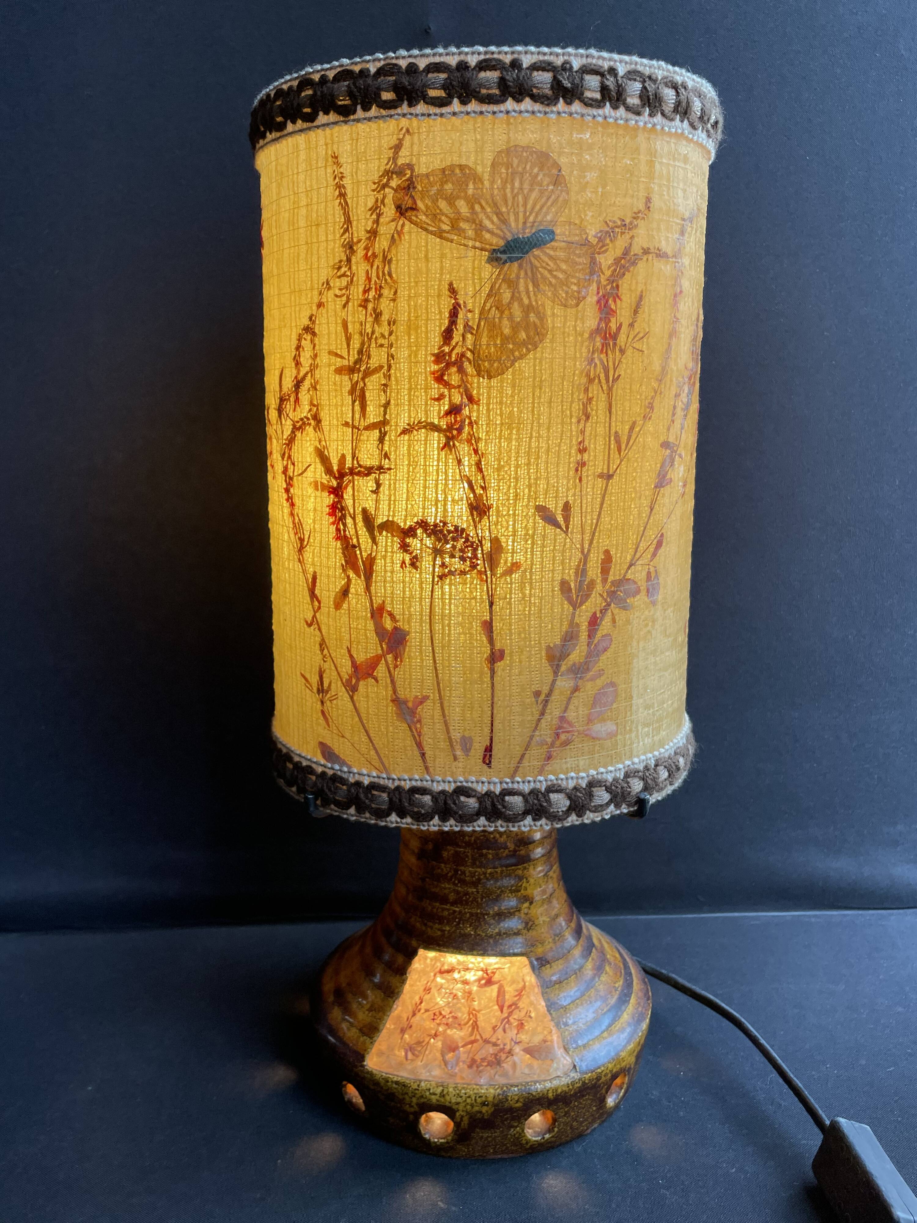 Table lamp - Accolay pottery 1945-1989