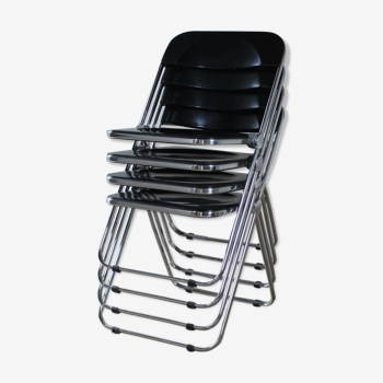 Plia chairs by Giancarlo Piretti for Castelli