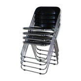 Plia chairs by Giancarlo Piretti for Castelli