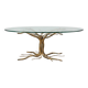 Mid-century forged metal coffee table by Salvino Marsura, Italy, 1960s.