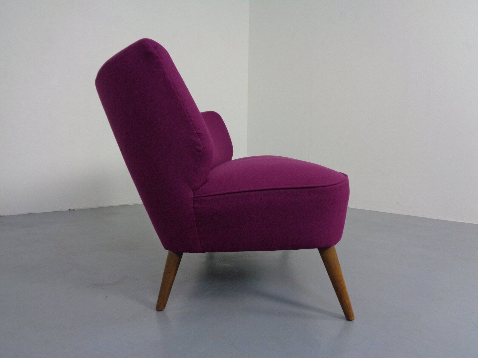 German cocktail sofa, 1950s