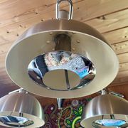 Chandelier, Space Age ceiling light, Design by "Jean Gandelin", vintage, from the 70s