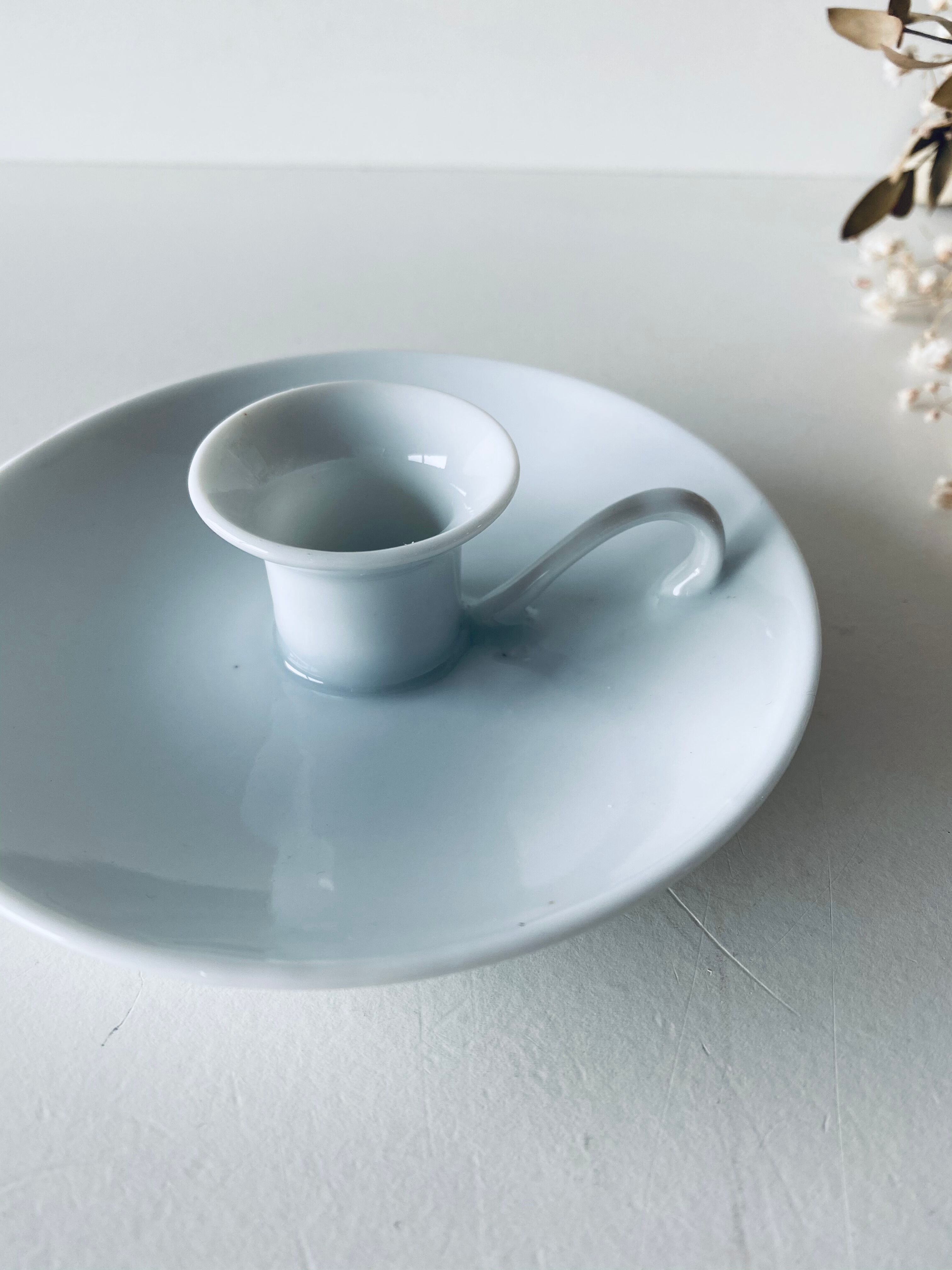 Porcelain candlestick