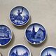Royal Copenhagen wall plate collection, Fajance Denmark