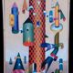 Peinture abstraite franco balleri 2008 huile sur toile