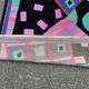 Tapis vintage style Memphis des années 1980