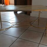 Rectangular pedestal table