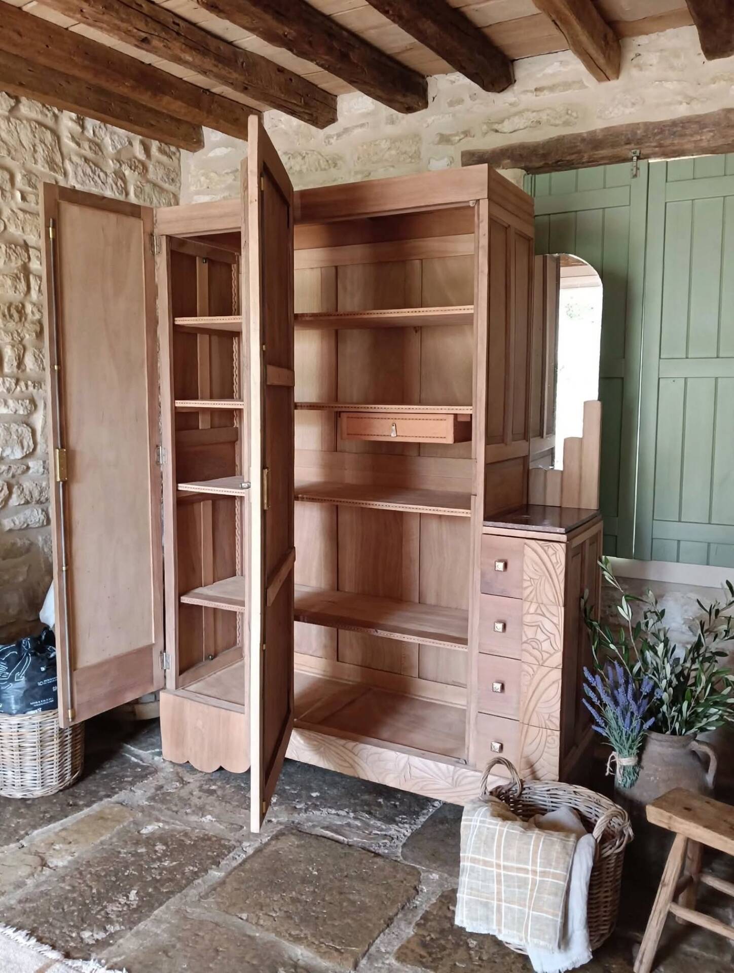 Art Deco wardrobe