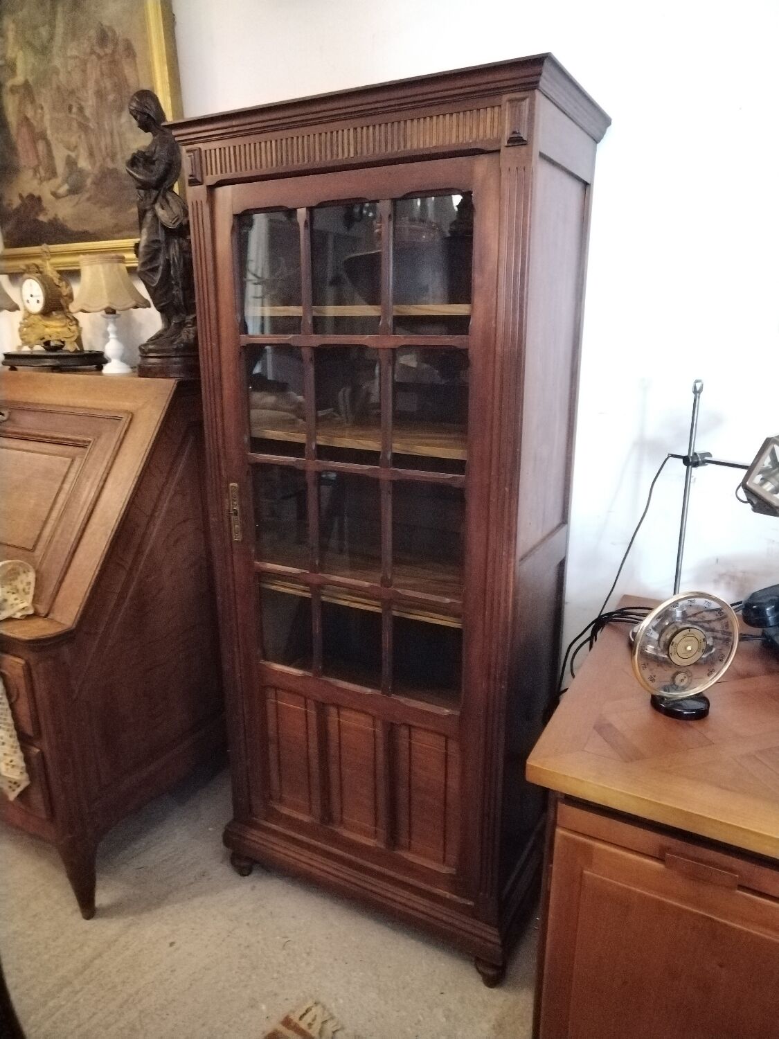 Parisian glass cabinet