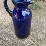 Jug, Norman, glass, mouth-blown