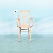 Ensemble de deux fauteuils en bois style Thonet, vintage rétro