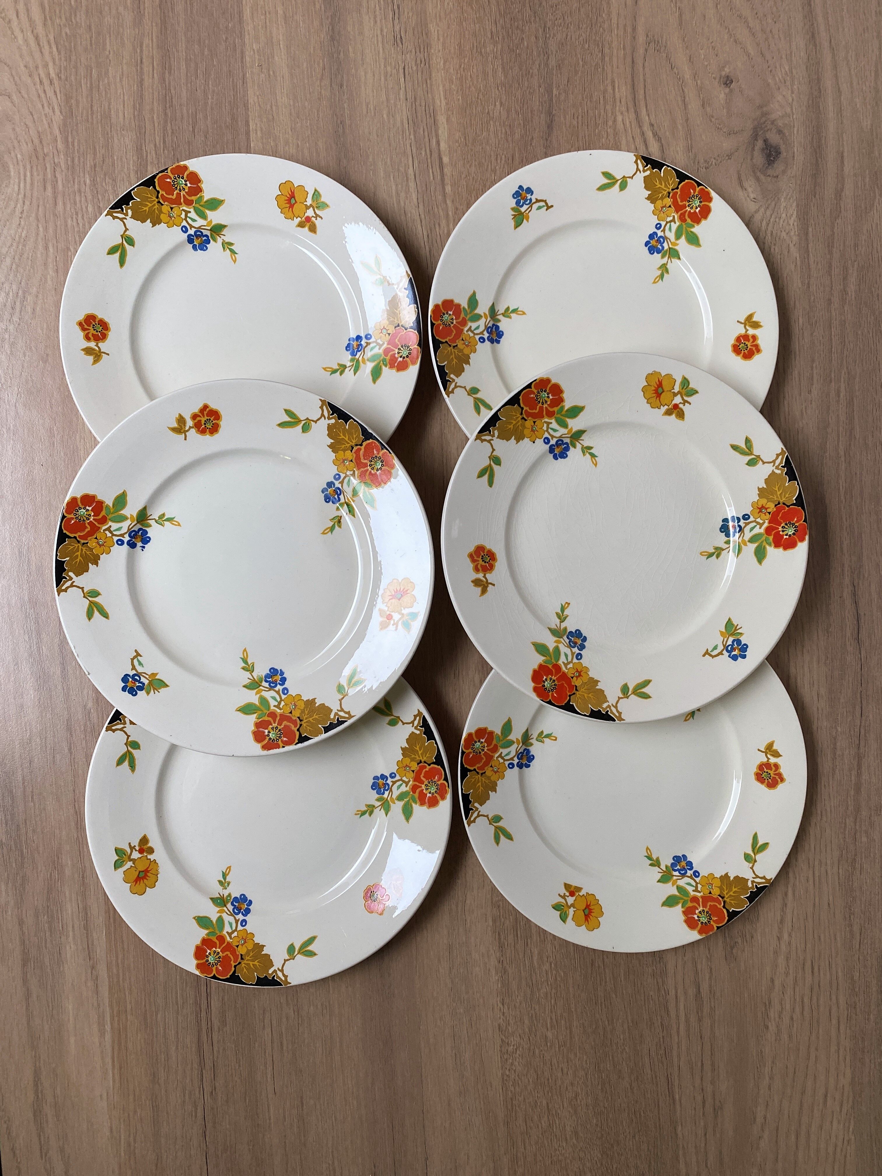 Set de 6 assiettes à dessert