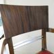 Fauteuil Art Deco en palissandre