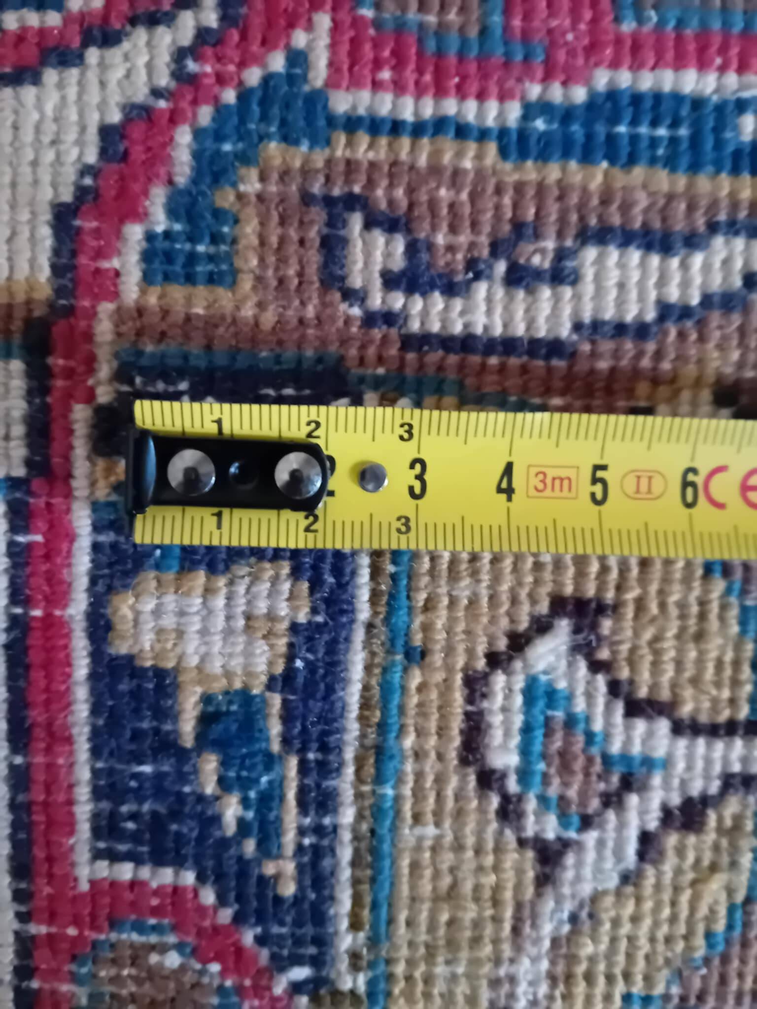 Handmade Persian Kashmar rug 381x291cm