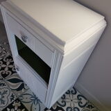 Art Deco bedside table, restored