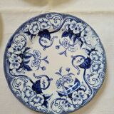 Ensemble d´assiettes plates Terre de fer