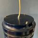 Vintage blue Danish mid-century pendant lamp