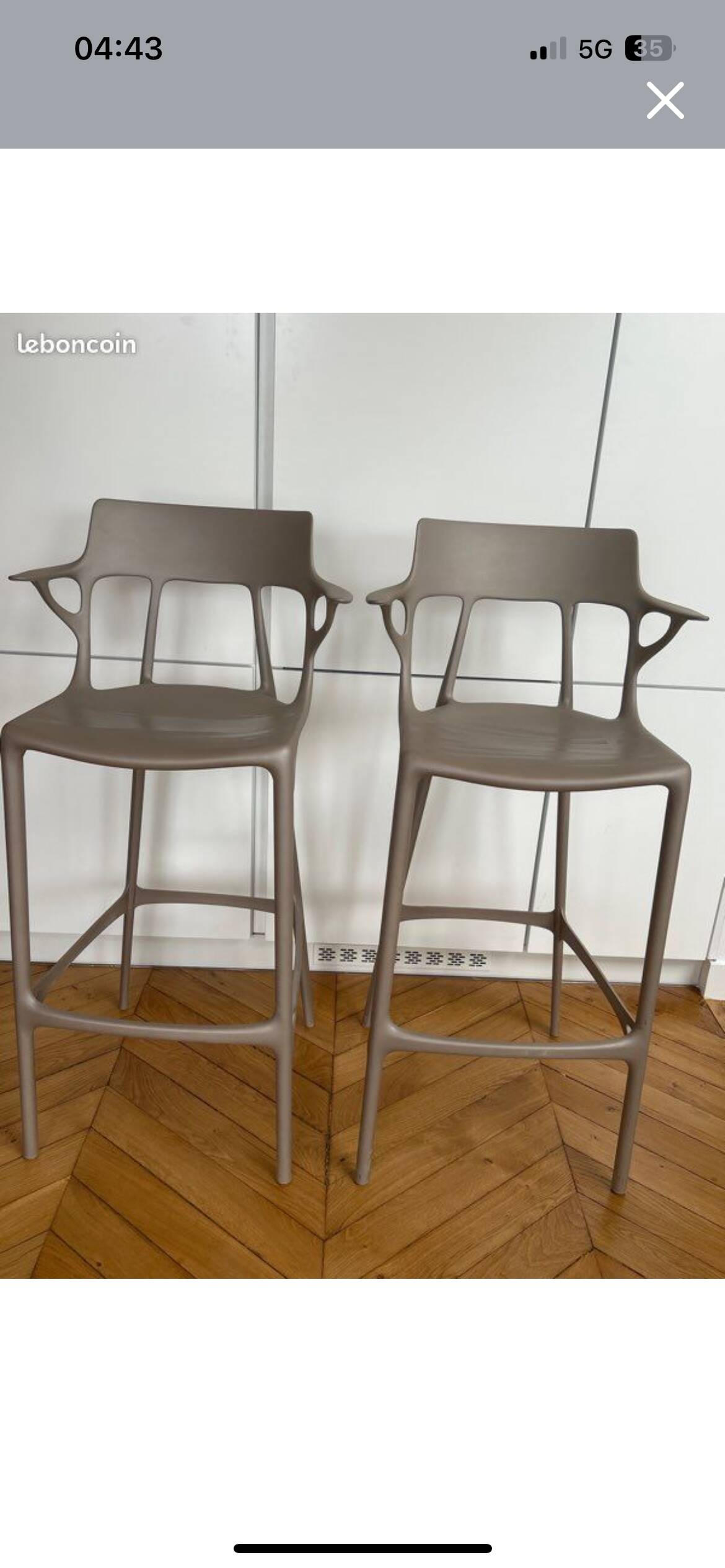 Starck high chairs