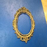 Golden cast iron frame