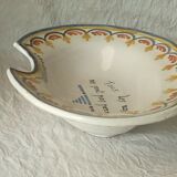 BEARD DISH BARBER IN FAIENCE NEVERS OR LA ROCHELLE 20 EME