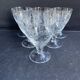 Port wine service – Blown, engraved and cut crystal – Art Deco