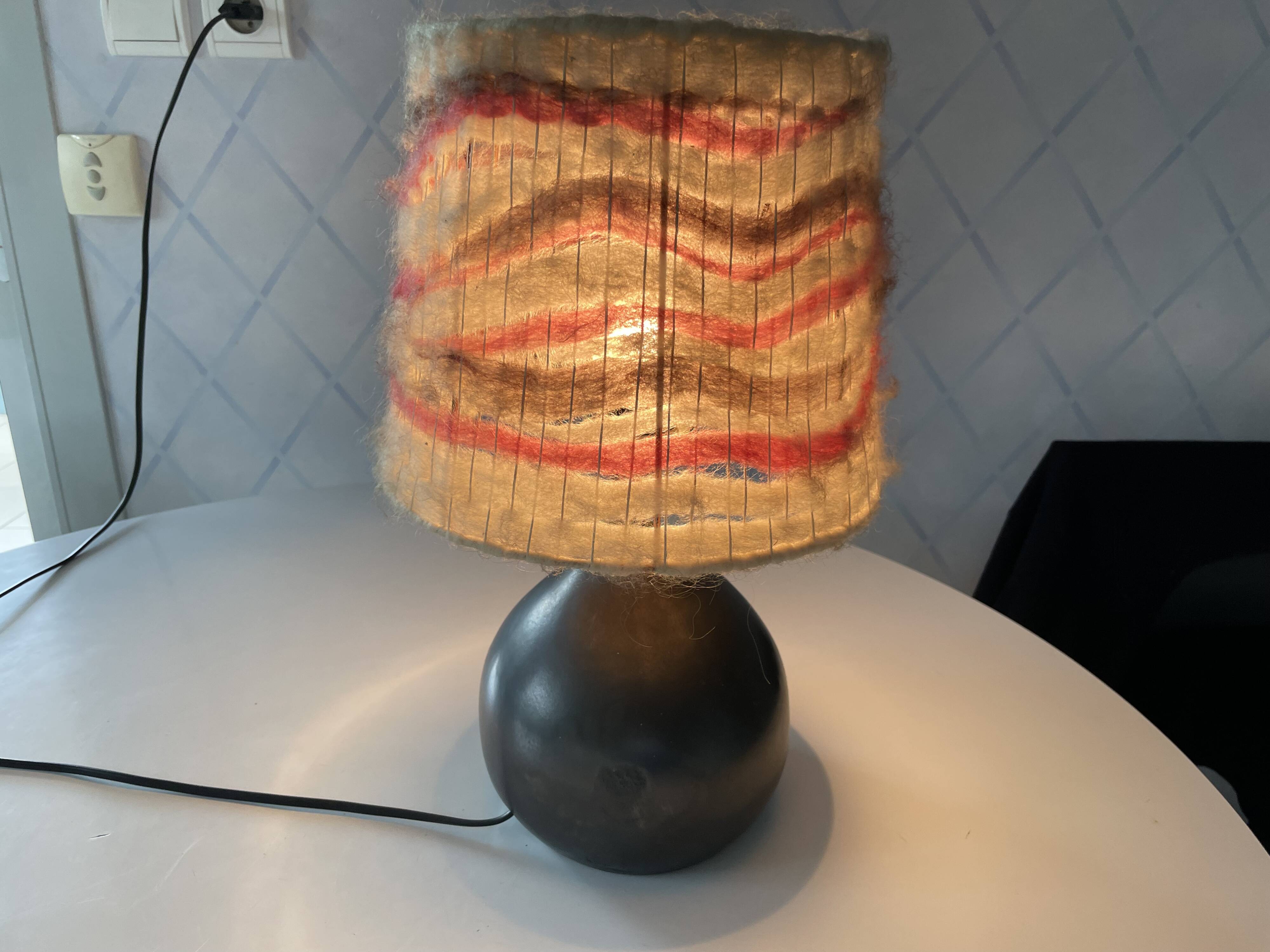 70s living room lamp