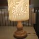 Lattice lamp in alabaster from Alfaro