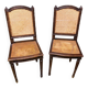 Louis XVI style caned chairs