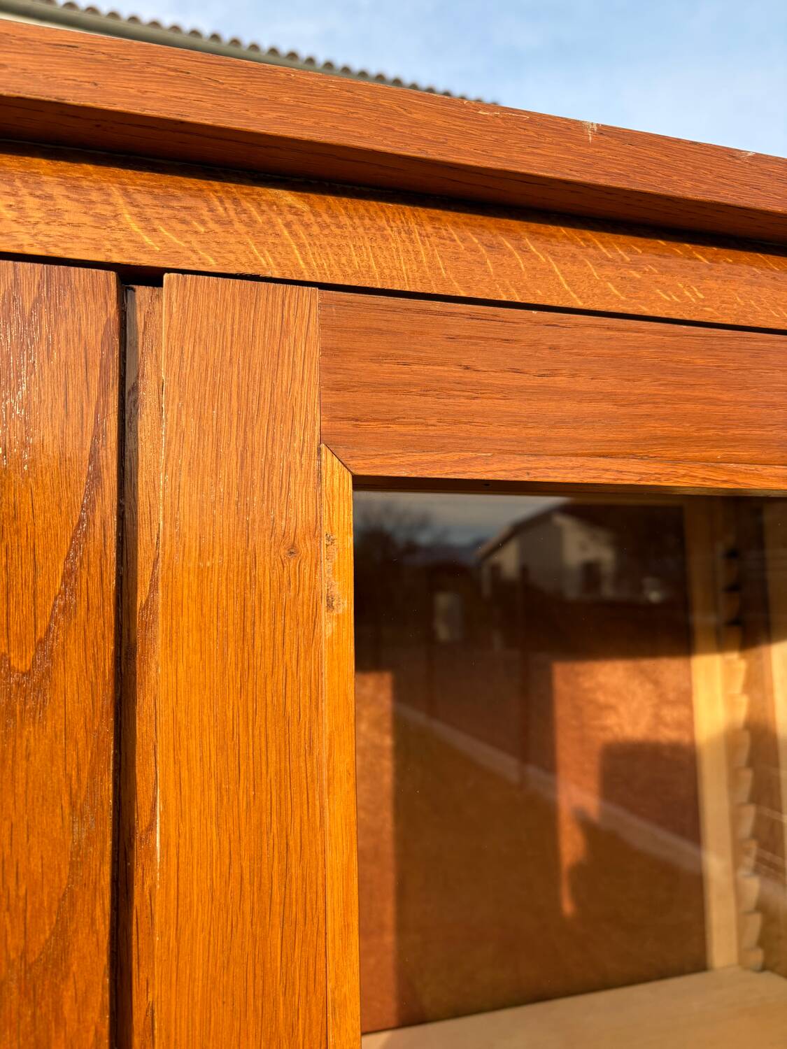 Glass cabinet / School display cabinet 1950