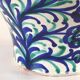 Spanish ceramic vase fajalauza vintage