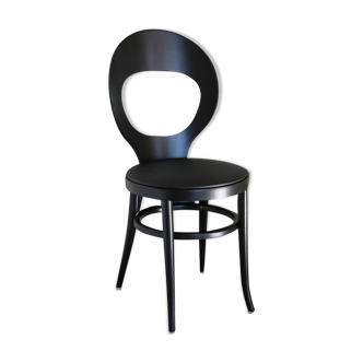 BAUMANN black seagull chair black skai