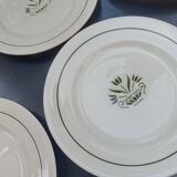 12 Terre de Fer Marmoz flat plates