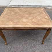 Table à manger Louis XV extensible XVIIIème rénovée en chêne massif 200