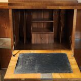 Art deco showcase bar furniture in rosewood veneer. 1930s.