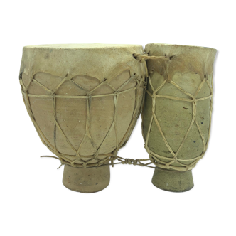 Moroccan Tbila, terracotta percussion