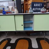 Enfilade formica sliding doors