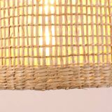 Rattan wicker light