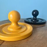 Vintage Vibes Coat Rack Duo - Vintage 70s Design - Colorful Functional Metal Coat Rack with Pop Eleg