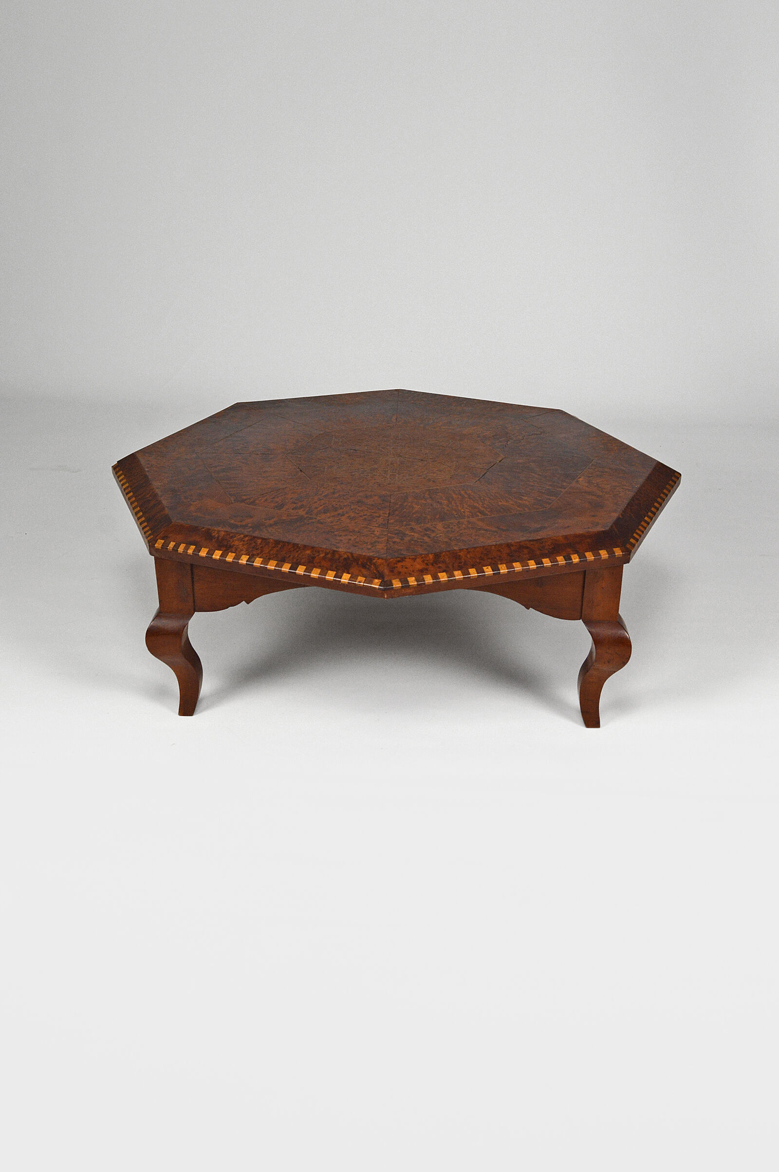 Moroccan octagonal coffee table, circa 1920