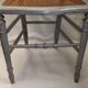 Chaise ancienne style louis XVI cannage gris galet