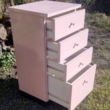 Vintage 1970s formica chest of drawers