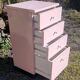 Vintage 1970s formica chest of drawers