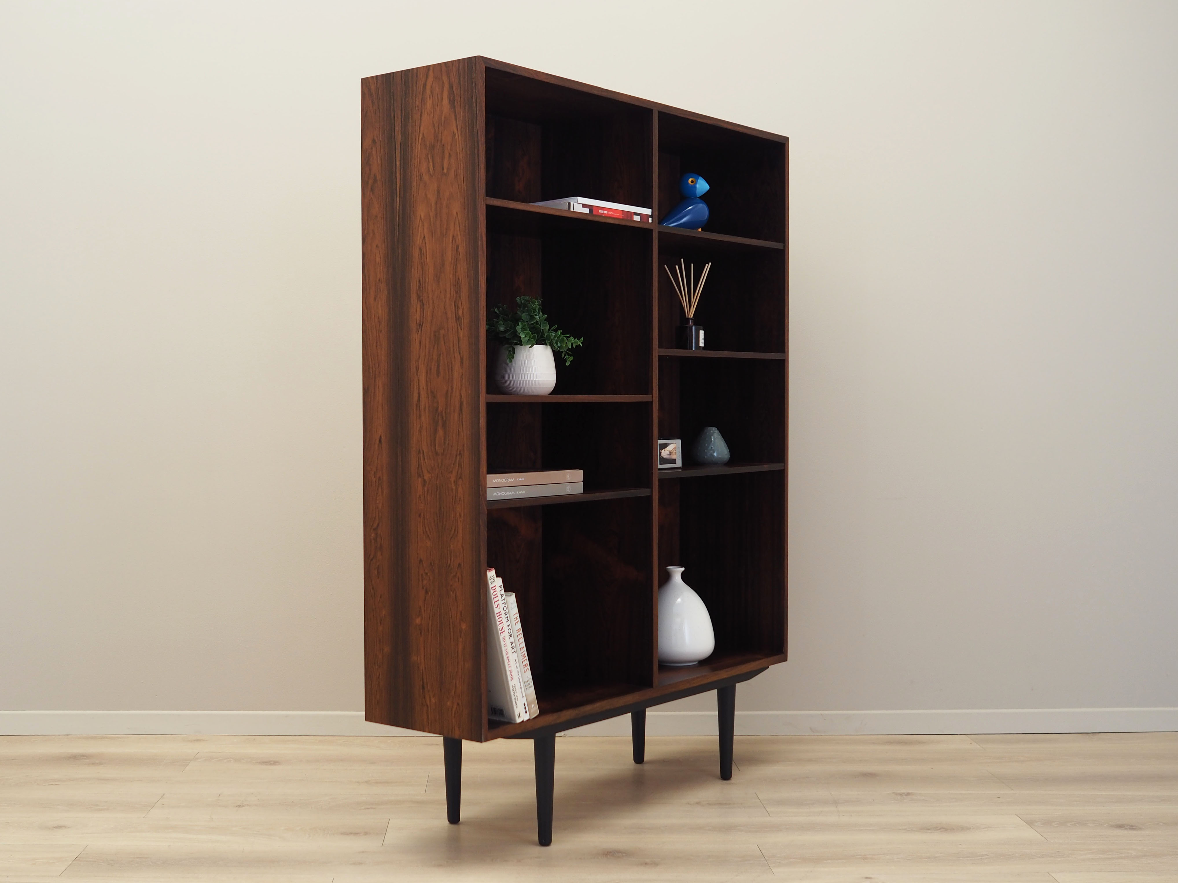 Rosewood bookcase, Danish design, 1960s, designer: Carlo Jensen, manufacture: Hundevad