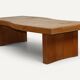 Regain coffee table in solid elm - 1970s