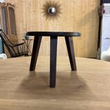 Wabi sabi oak stool