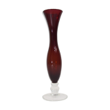Glass crystal vase