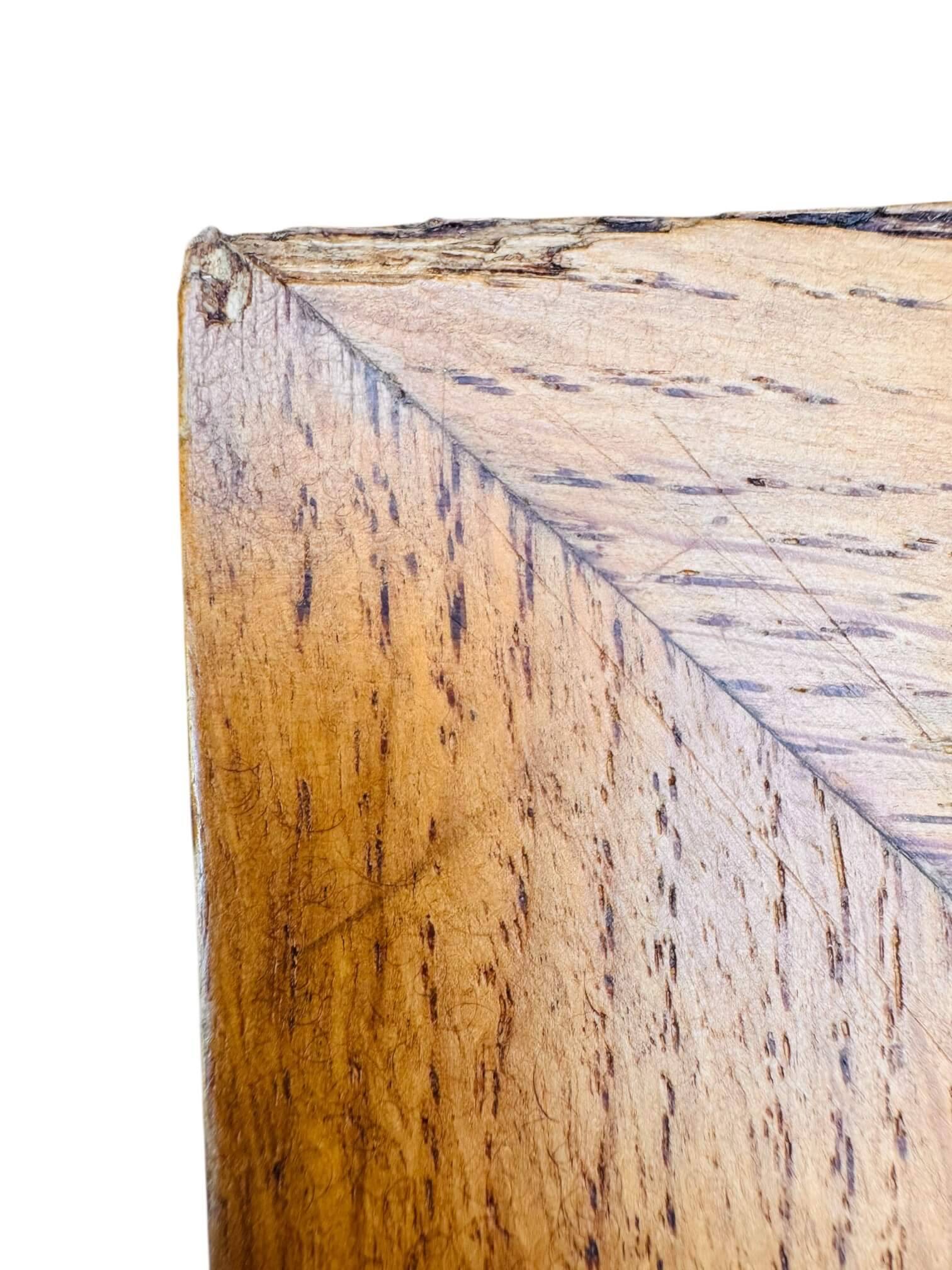 Large oak refectory table