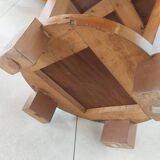 round Art Deco side table